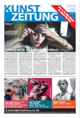 KUNSTZEITUNG 1/2011 | Titelseite, Umschlag