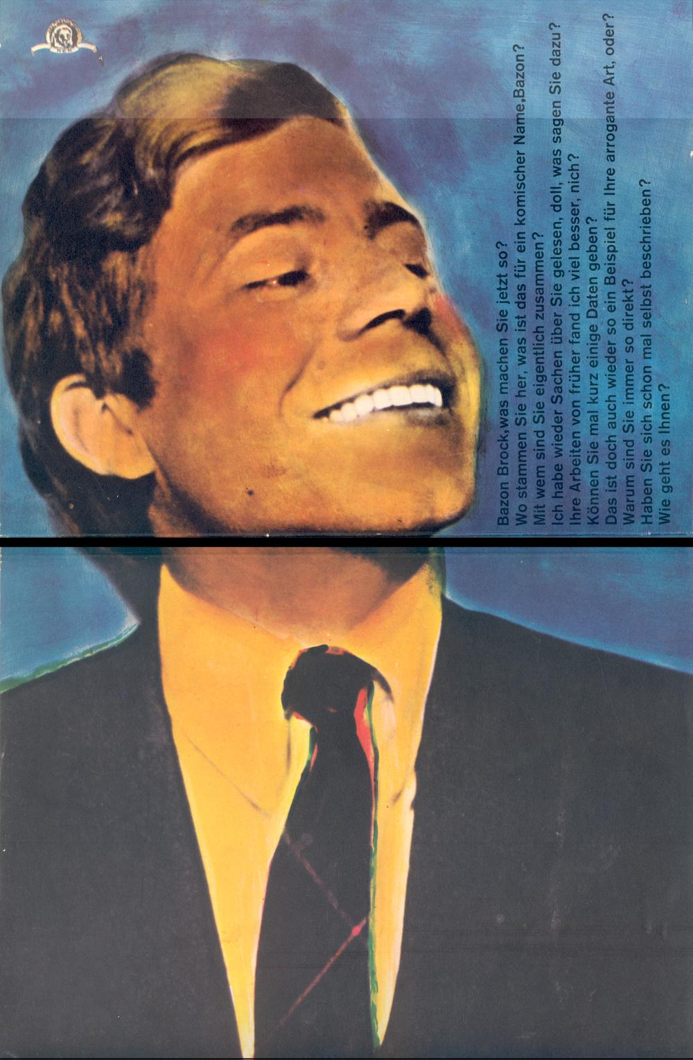 Bazon Brock, was machen Sie jetzt so? | Umschlag Vorder- und Rückseite montiert