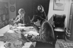 Mit Karla Fohrbeck und Andreas Wiesand, 1983