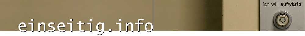 einseitig.info | Netzwerk freier Kulturjournalisten (nfk) e.V., Köln.
