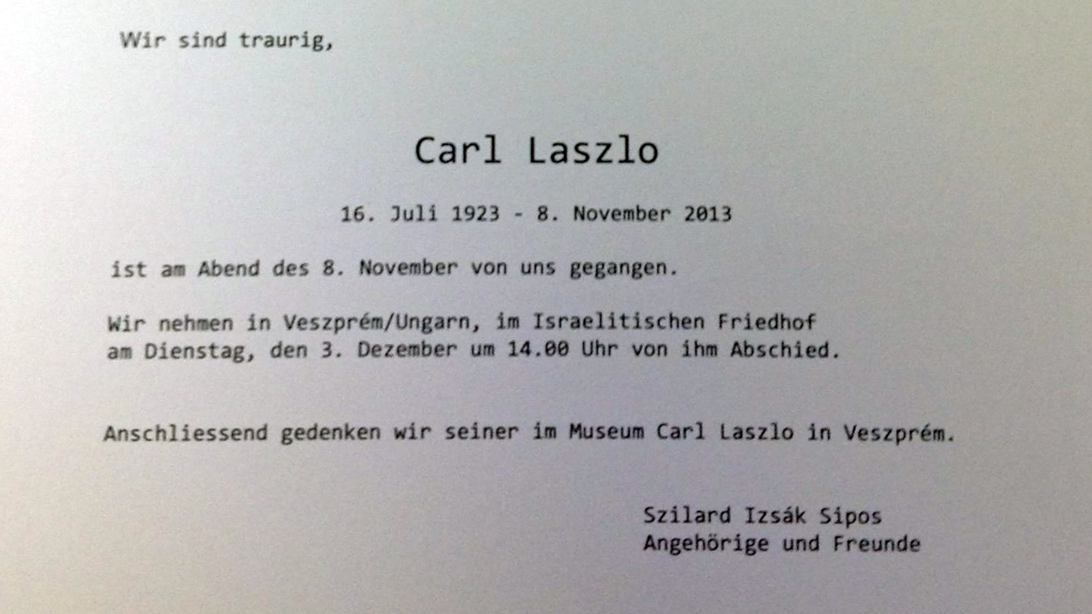 1957 reichte Hans Magnus Enzensberger Bazons *Kotflügel* an Peter Suhrkamp, Frankfurt, und Carl Laszlo, Basel, weiter. Seither war ich durch Laszlo gesegnet und durch Suhrkamp verachtet. Da fällt es nicht schwer zu sagen, wer mir der Bedeutendere war.