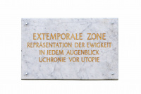 Extemporale Zone – Repräsentation der Ewigkeit in jedem Augenblick – Uchronie vor Utopie. Lustmarsch durchs Theoriegelände, 2006