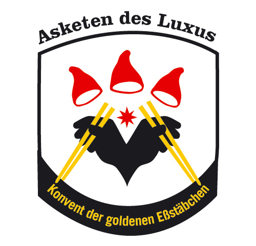 Asketen des Luxus – Konvent der goldenen Eßstäbchen | Wappen